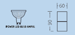 Tavan aramaturu AYS T1001 ozellik 1 png