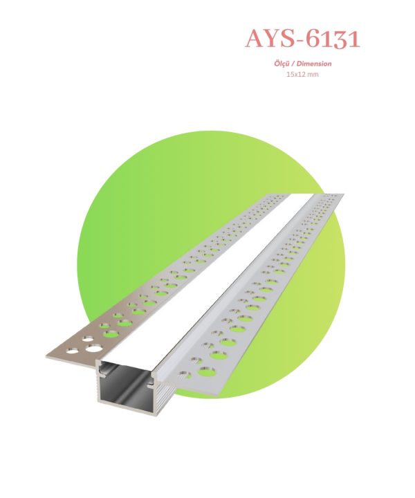 1 5 CM Alçıpan Led Profili