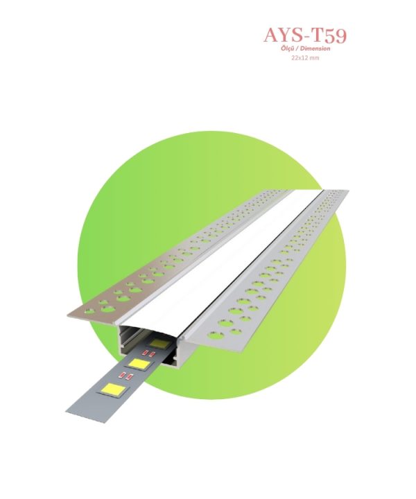2 CM Alçıpan LED Profili
