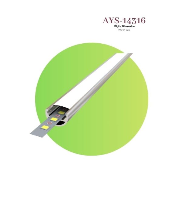 Alüminyum Avize LED Profil 4